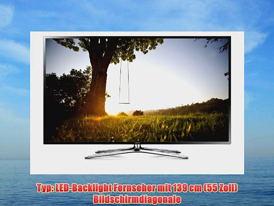 Samsung UE55F6470 138 cm (55 Zoll) 3D-LED-Backlight-Fernseher (Full HD 200Hz CMR DVB-T/C/S2