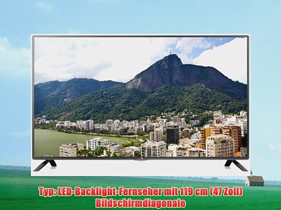 LG 47LB561V 119 cm (47 Zoll) LED-Backlight-Fernseher (Full HD 100Hz MCI DVB-T/C/S CI ) schwarz