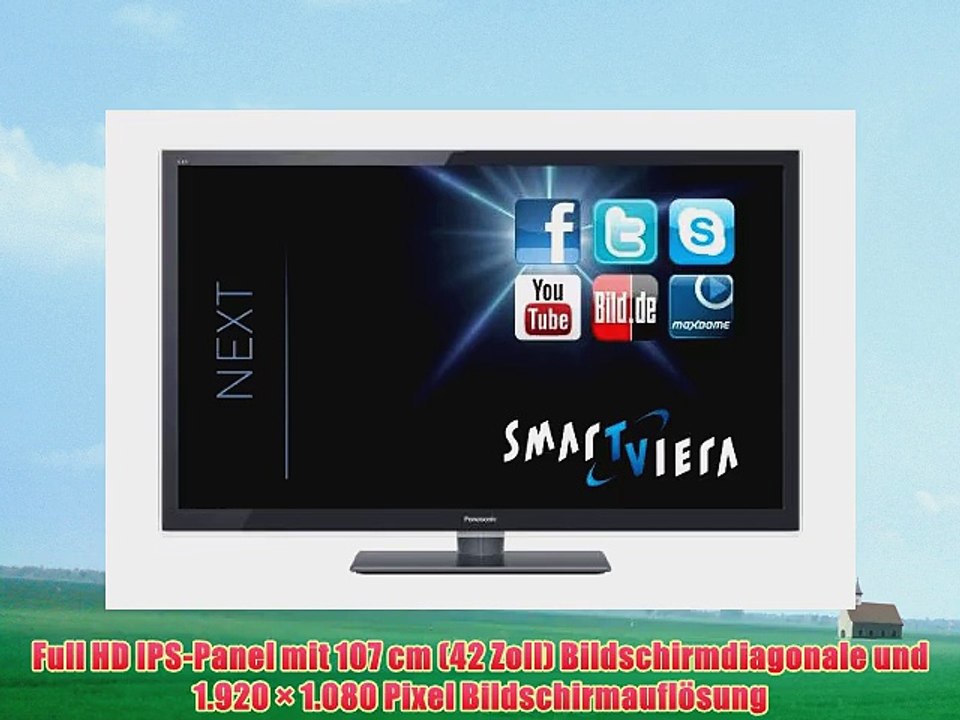 Panasonic TX-L42ETW5 107 cm (42 Zoll) 3D LED-Backlight-Fernseher (Full-HD 300Hz Backlight Scanning