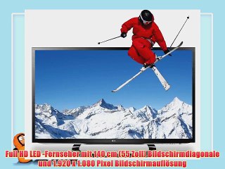 LG 55LM620S 140 cm (55 Zoll) Cinema 3D LED-Backlight-Fernseher (Full-HD 400Hz MCI DVB-T/C/S2