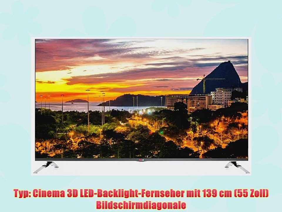 LG 55LB671V 139 cm (55 Zoll) Cinema 3D LED-Backlight-Fernseher (Full HD 700Hz MCI DVB-T/C/S