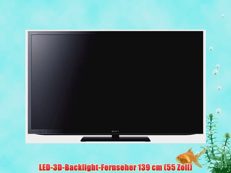 Sony Bravia KDL55HX755 139 cm (55 Zoll) 3D LED-Backlight-Fernseher (Full-HD Motionflow XR 400Hz