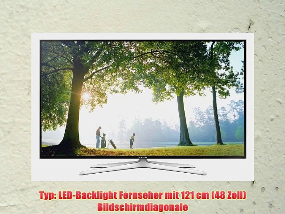 Samsung UE48H6470 121 cm (48 Zoll) 3D LED-Backlight-Fernseher (Full HD 400Hz CMR DVB-T/C/S2