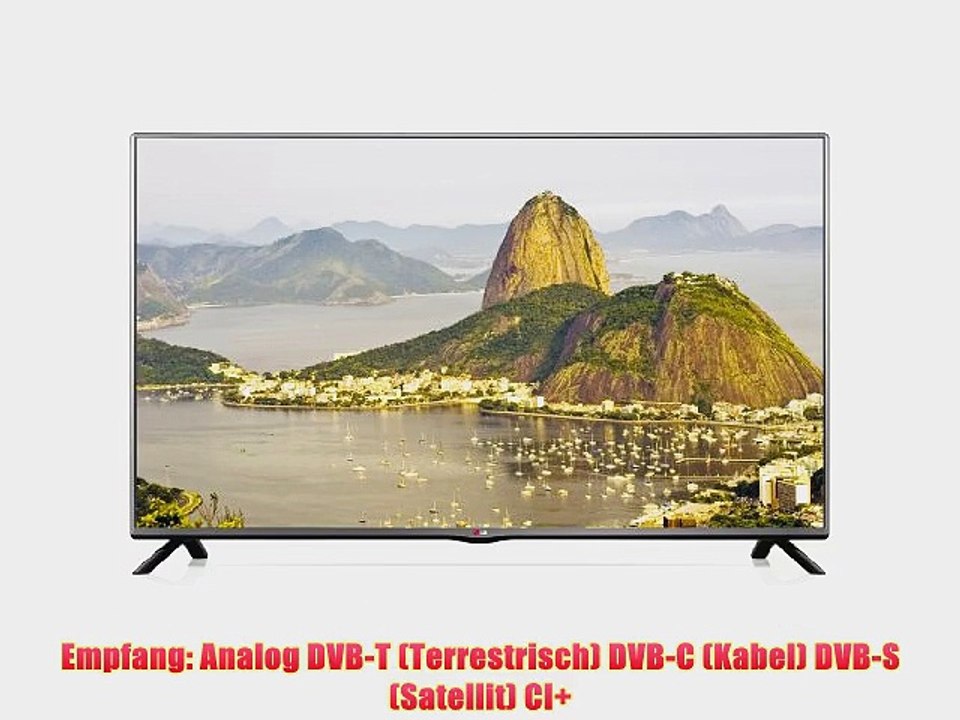 LG 42LB550V 106 cm (42 Zoll) LED-Backlight-Fernseher (Full HD 100Hz MCI DVB-T/C/S CI ) schwarz