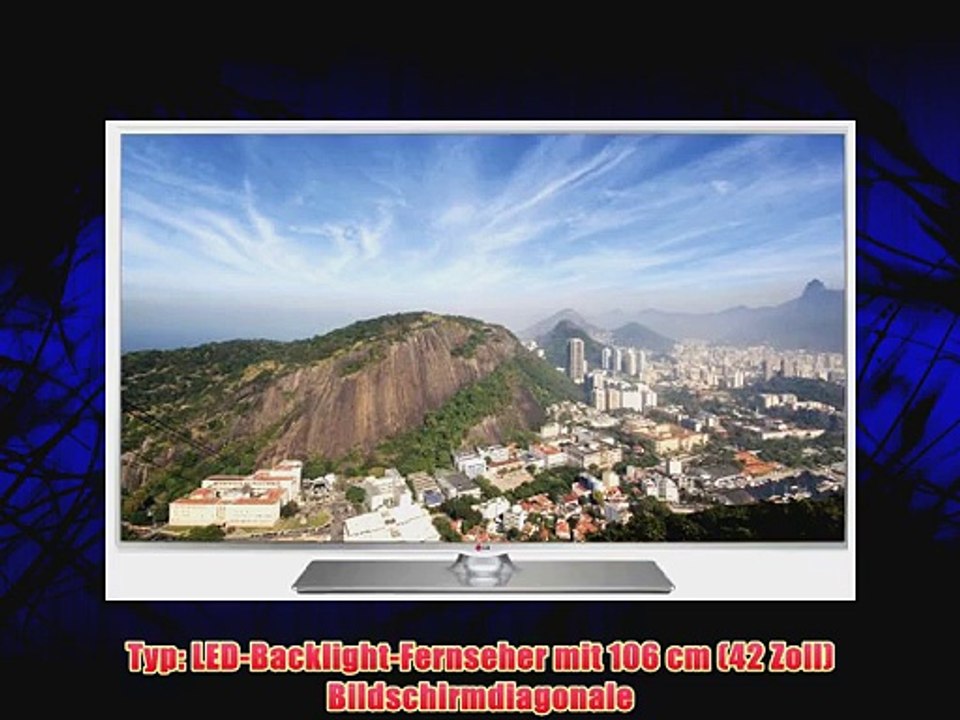 LG 42LB580V 106 cm (42 Zoll) LED-Backlight-Fernseher (Full HD 100Hz MCI DVB-T/C/S CI  Wireless-LAN