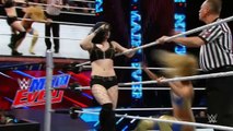 WWE Main Event 03/06/15 Summer Rae Vs. Paige