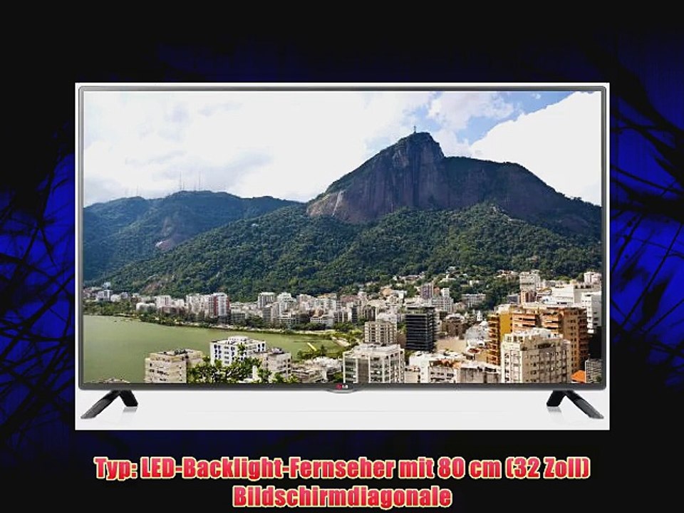 LG 32LB561B 80 cm (32 Zoll) LED-Backlight-Fernseher (HD-Ready 100Hz MCI DVB-T/C CI ) schwarz