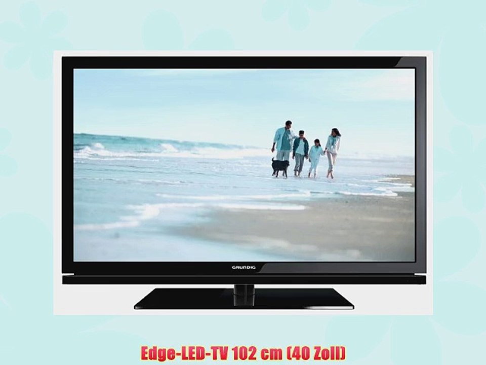 Grundig 40 VLE 830 BL 1016 cm (40 Zoll) LED-Backlight-Fernseher (Full HD 100 Hz PPR DVB-T/C/S2
