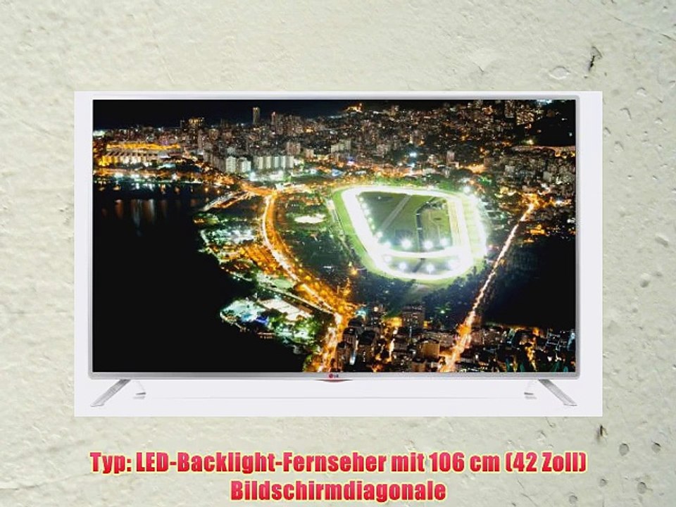 LG 42LB582V 106 cm (42 Zoll) LED-Backlight-Fernseher (Full HD 100Hz MCI DVB-T/C/S CI  Wireless-LAN