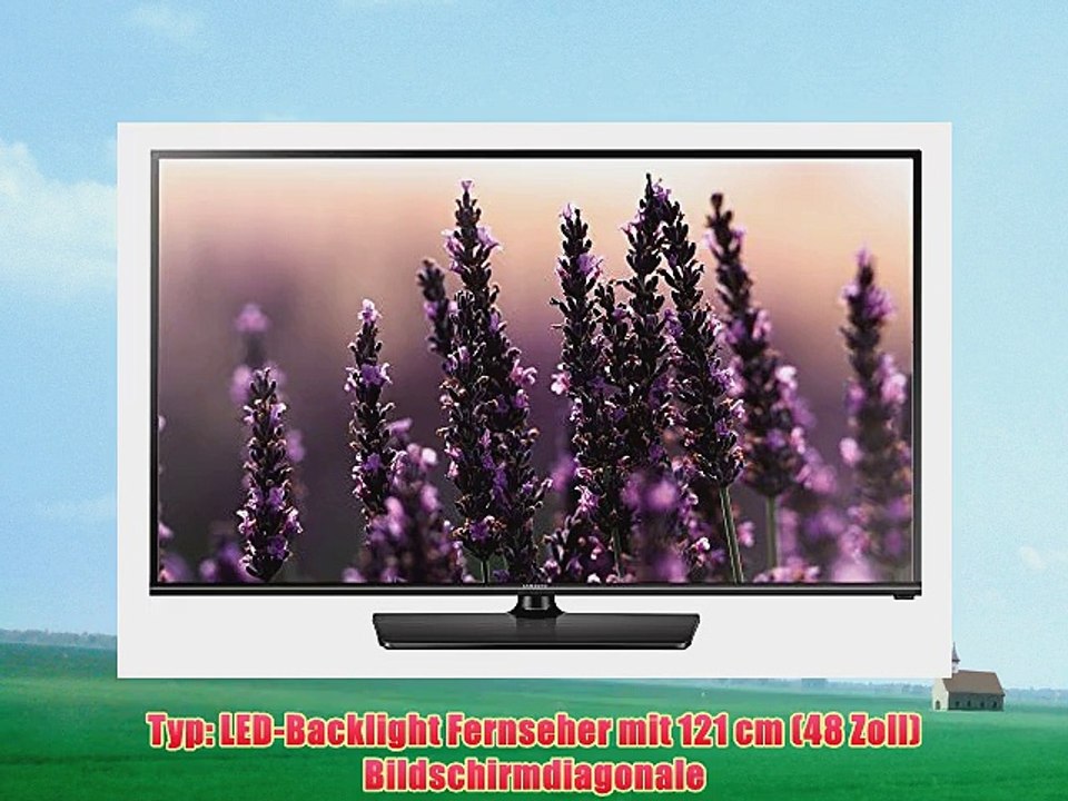 Samsung UE48H5090 121 cm (48 Zoll) LED-Backlight-Fernseher (Full HD 100Hz CMR DVB-T/C/S2 CI )