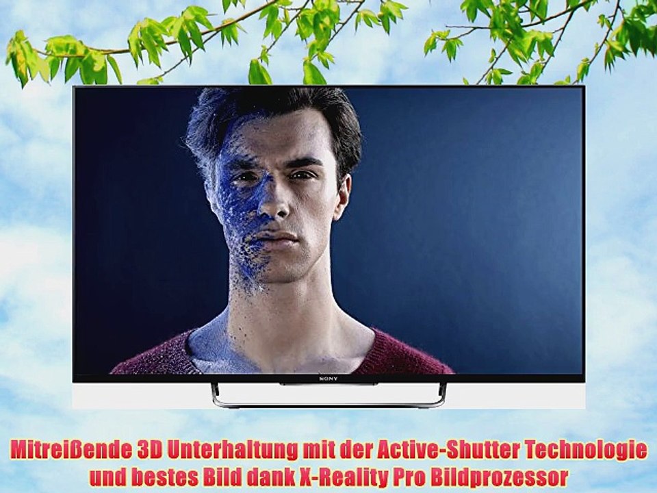 Sony BRAVIA KDL-55W805B 139 cm (55 Zoll) LED-Backlight-Fernseher (3D Full HD Motionflow XR
