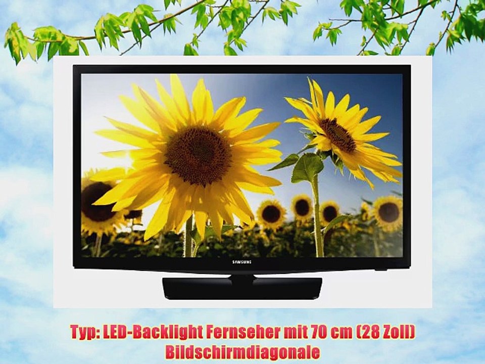 Samsung UE28H4000 701 cm (28 Zoll) LED-Backlight-Fernseher (HD Ready 100Hz CMR DVB-T/C CI )