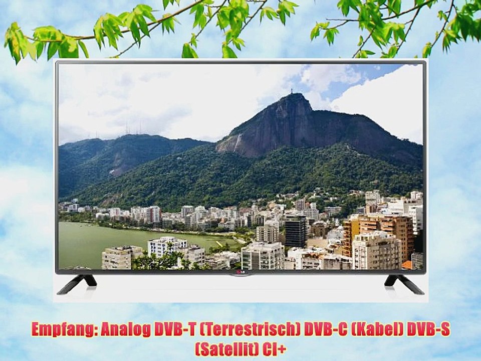 LG 32LB561V 80 cm (32 Zoll) LED-Backlight-Fernseher (Full HD 100Hz MCI DVB-T/C/S CI ) schwarz