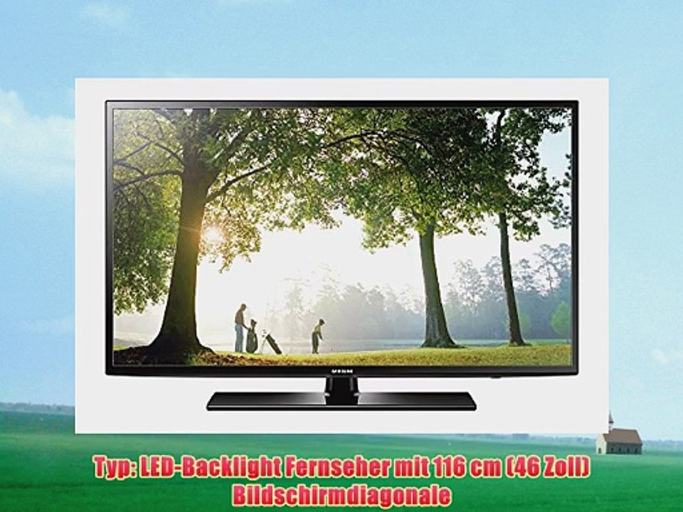 Samsung UE46H6273 116 cm (46 Zoll) LED-Backlight-Fernseher (Full HD 200Hz CMR DVB-T/C/S2 CI