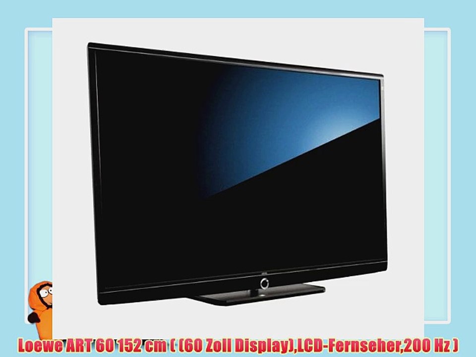 Loewe ART 60 152 cm ( (60 Zoll Display)LCD-Fernseher200 Hz )