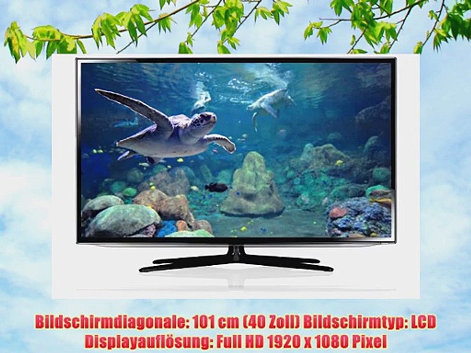 Samsung UE40ES6300 101 cm (40 Zoll) 3D-LED-Backlight-Fernseher (Full-HD 200Hz CMR DVB-T/C/S2