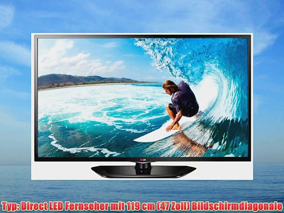 LG 47LN5406 119 cm (47 Zoll) LED-Backlight-Fernseher   (Full HD 100Hz MCI DVB-T/C/S HDMI USB