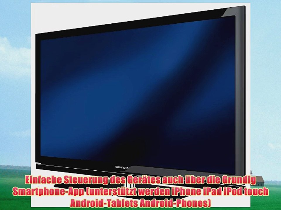 Grundig 40 VLE 7003 BL 102 cm (40 Zoll) 3D LED-Backlight-Fernseher (Full HD 400 Hz PPR DVB-T/C/S2