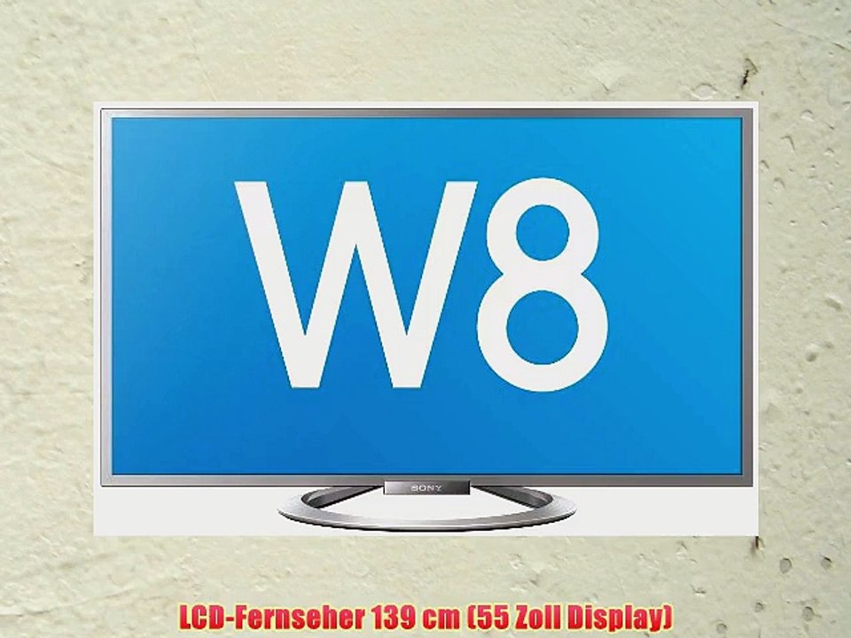 Sony KDL-55W807A 139 cm ( (55 Zoll Display)LCD-Fernseher400 Hz )
