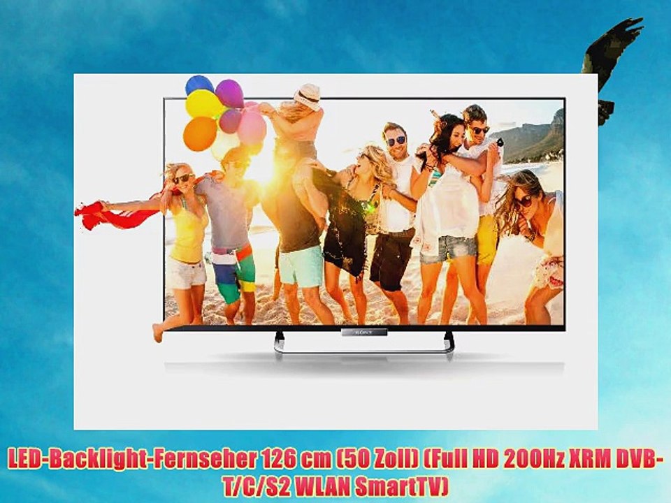 Sony bravia kdl-50w685 126 cm (50 zoll) 3d led-backlight-fernseher (full hd 200hz xrm dvb-t/c/s2