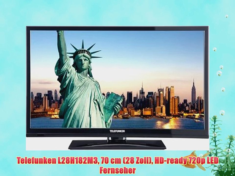 Telefunken L28H182M3 70 cm (28 Zoll) HD-ready 720p LED Fernseher