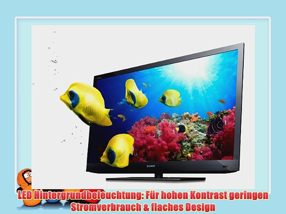 Sony Bravia KDL-40EX725BAEP 102 cm (40 Zoll) 3D-LED-Backlight-Fernseher  (Full-HD Motionflow