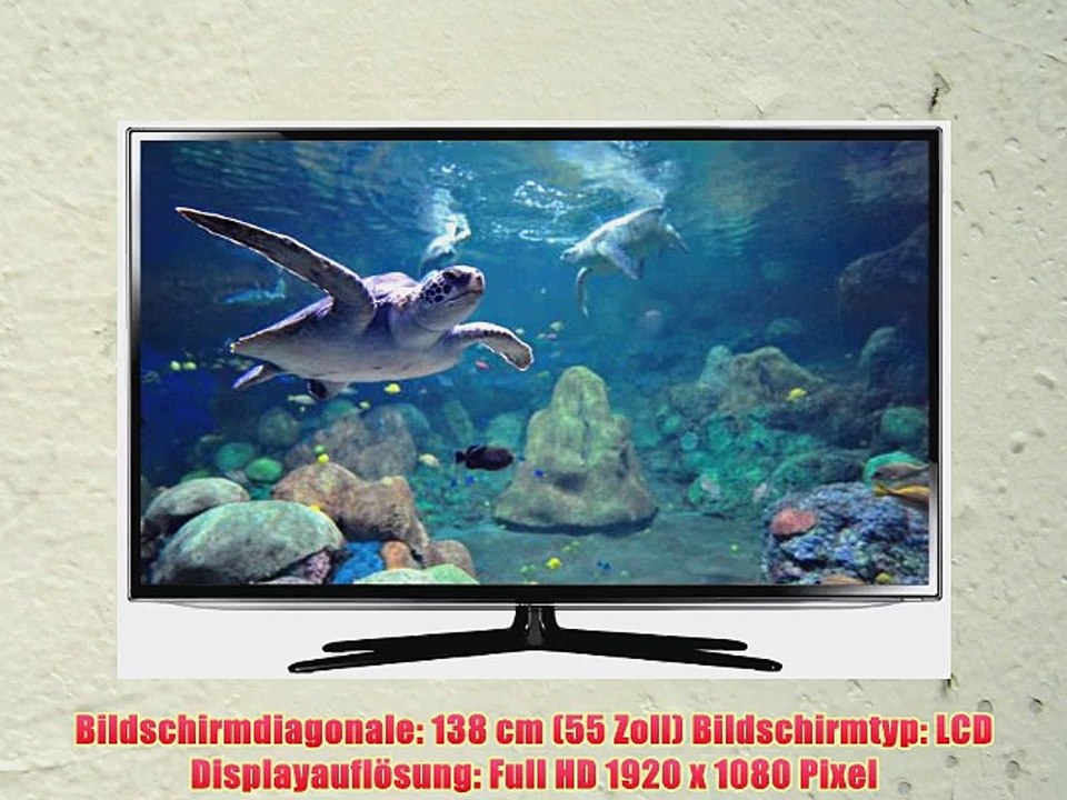 Samsung UE55ES6100 138 cm (55 Zoll) 3D LED-Backlight-Fernseher (Full-HD 200Hz CMR DVB-T/C Smart