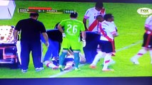 Rivar Plate: terrible choque entre Ramiro Funes Mori y su arquero en Copa Libertadores (VIDEO)
