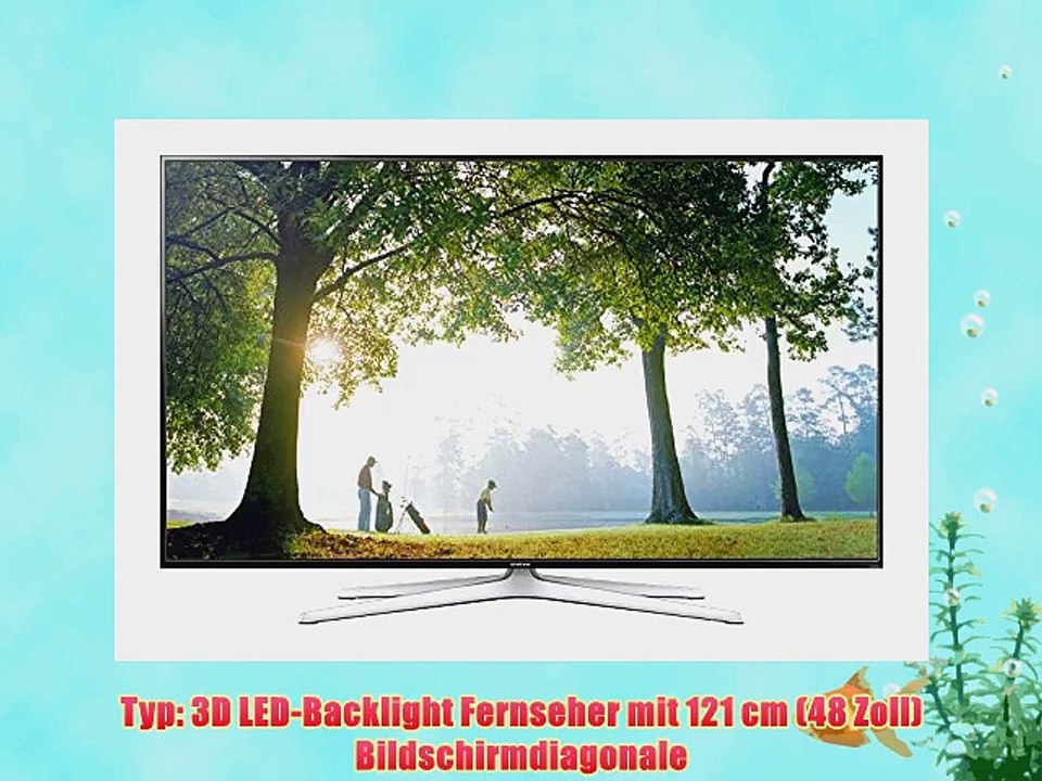 Samsung UE48H6290 121 cm (48 Zoll) 3D-LED-Backlight-Fernseher (Full HD 200Hz CMR DVB-T/C/S2