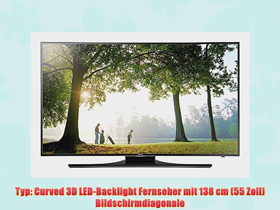 Samsung UE55H6870 138 cm (55 Zoll) Curved 3D LED-Backlight-Fernseher (Full HD 600Hz CMR DVB-T/C/S2