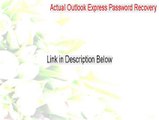 Actual Outlook Express Password Recovery Free Download - Instant Download