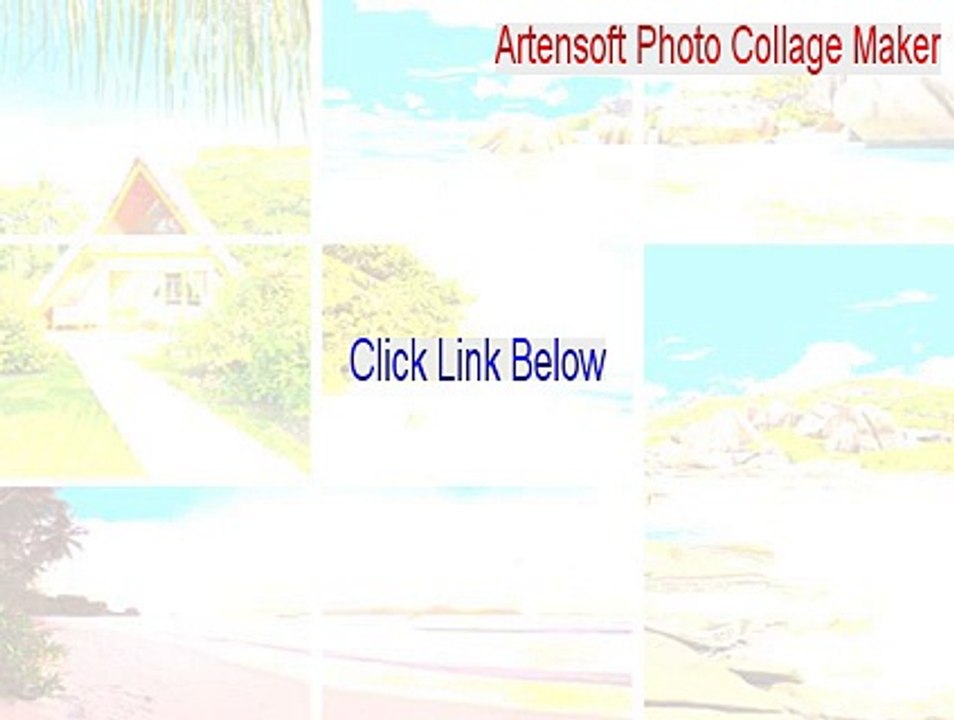 Artensoft Photo Collage Maker Crack [Free Download 2015]