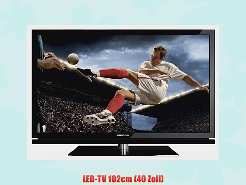 Grundig 40 VLE 2012 BG 102 cm (40 Zoll) LED-Backlight-Fernseher (Full HD 100 Hz PPR DVB-T/C/S2