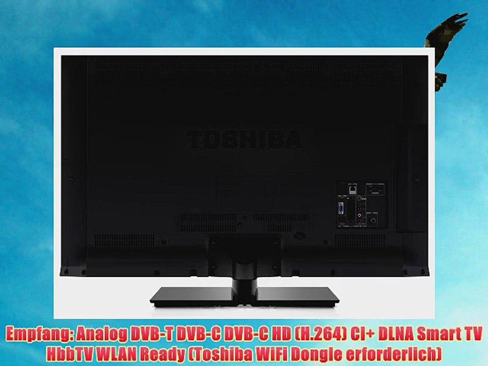 Toshiba 40RL933G 1016 cm (40 Zoll) LED-Backlight-Fernseher (Full-HD 100Hz AMR DVB-T/-C CI