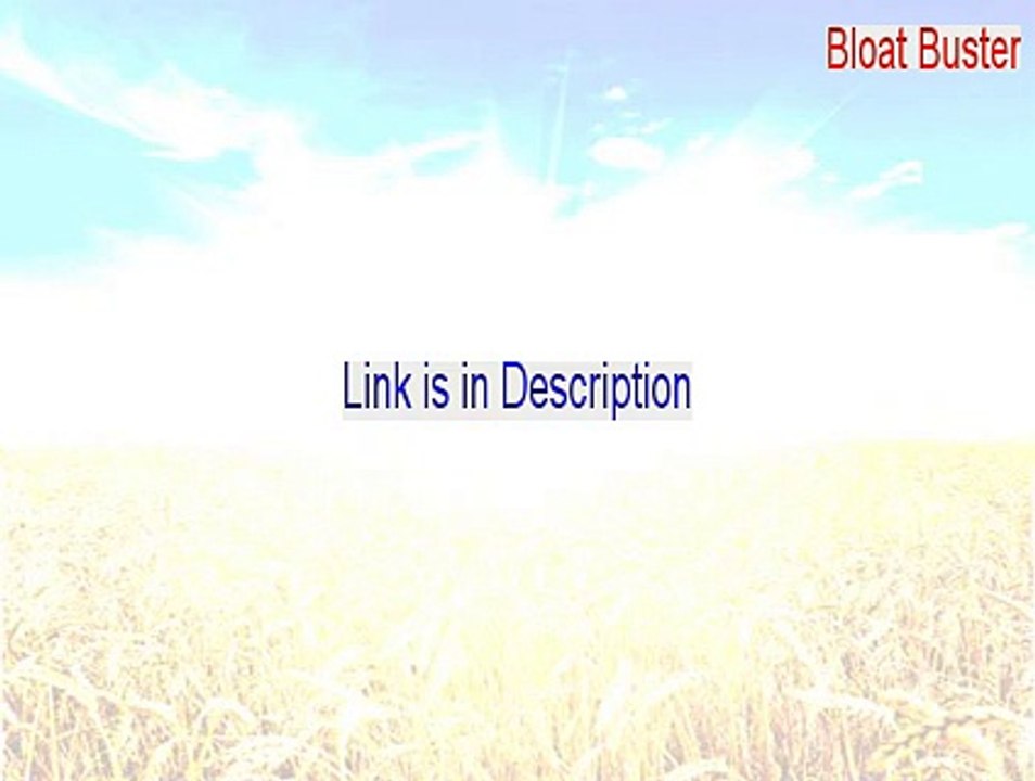 Bloat Buster Full Download - Download Here