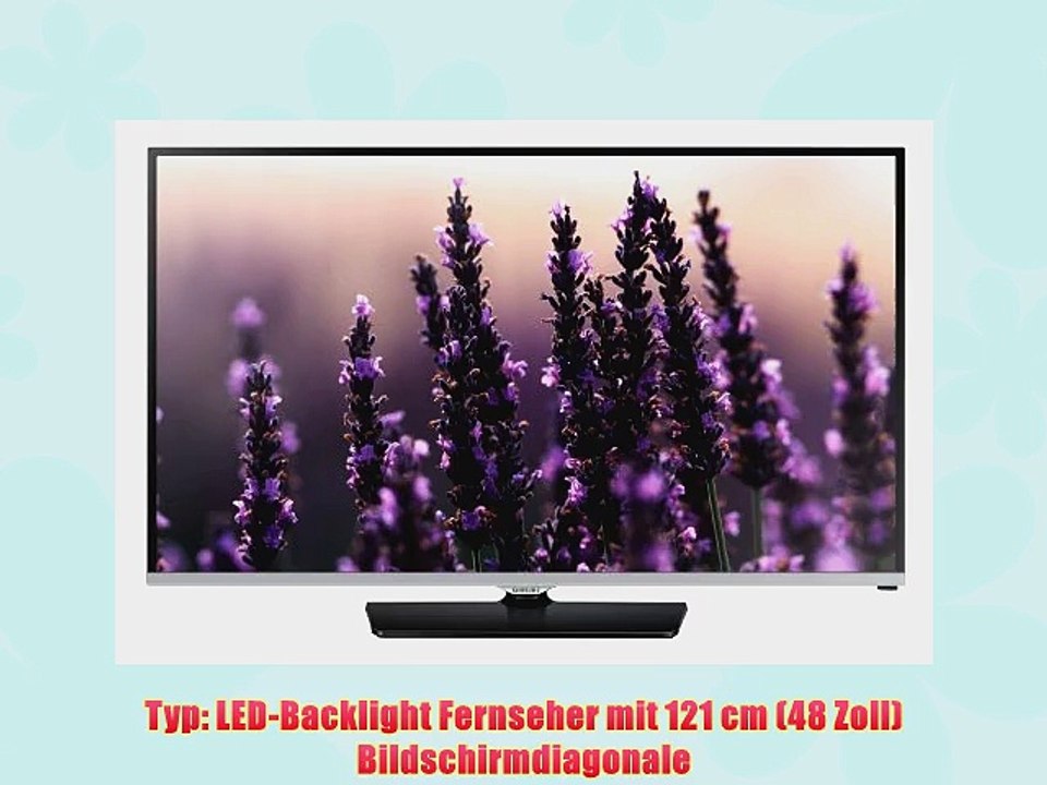 Samsung UE48H5070 1212 cm (48 Zoll) LED-Backlight-Fernseher (Full HD 100Hz CMR DVB-T/C/S2 CI )