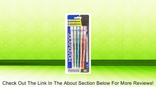 MultiPoint Pencils, transparent barrel filled w/non-sharpening points, asstd color bbls, 10/blcd Review