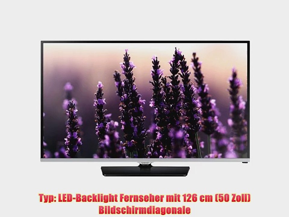 Samsung UE50H5070 126 cm (50 Zoll) LED-Backlight-Fernseher (Full HD 100Hz CMR DVB-T/C/S2 CI )