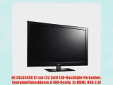 LG 32LS3400 81 cm (32 Zoll) LED-Backlight-Fernseher Energieeffizenzklasse A (HD-Ready 2x HDMI