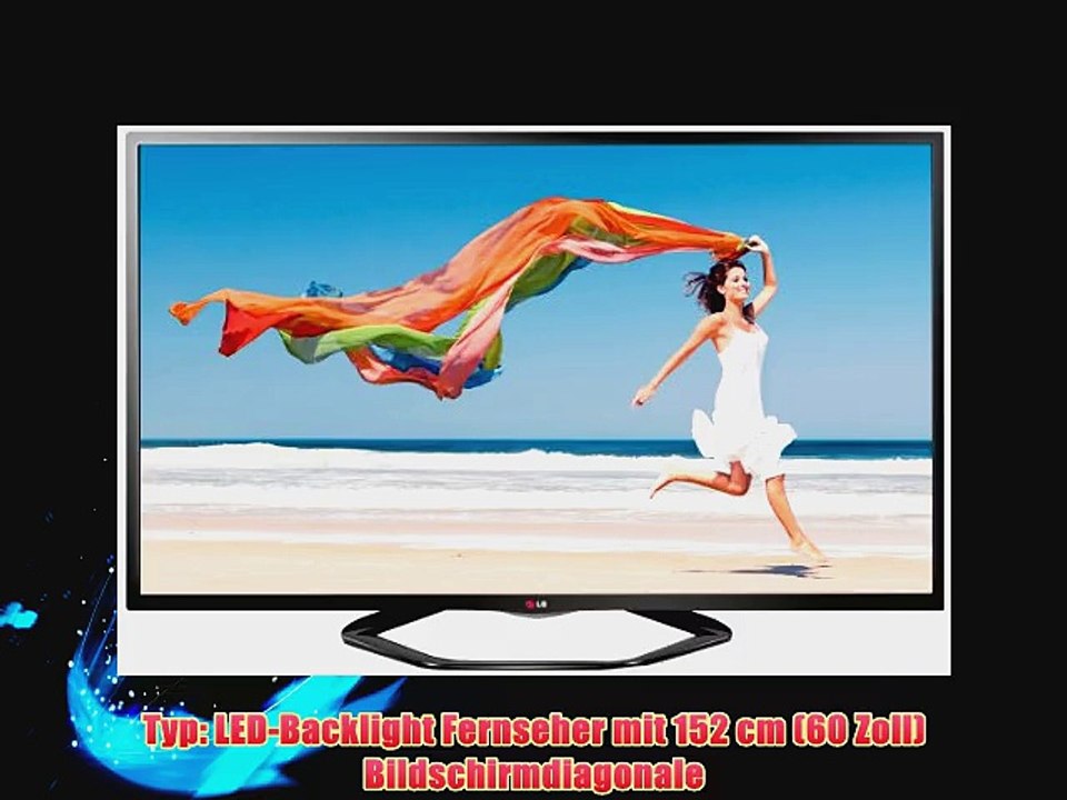 LG 60LN5758 152 cm (60 Zoll) LED-Backlight-Fernseher (Full HD 100Hz MCI WLAN DVB-T/C/S Smart