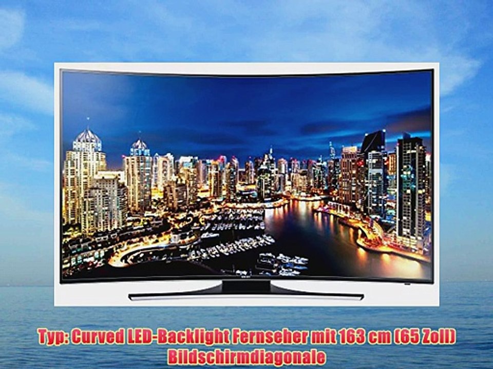 Samsung UE65HU7200 163 cm (65 Zoll) Curved LED-Backlight-Fernseher (Ultra HD 800Hz CMR DVB-T/C/S2