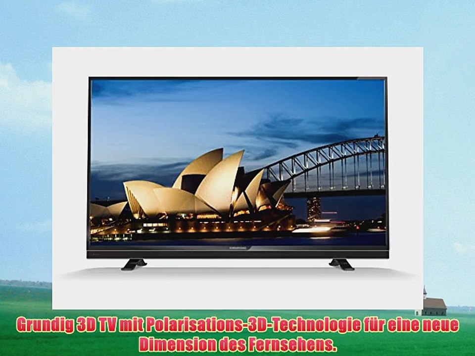 Grundig 49 VLE 822 BL 124 cm (49 Zoll) 3D LED-Backlight-Fernseher (Full-HD 200Hz PPR DVB-T/C/S2