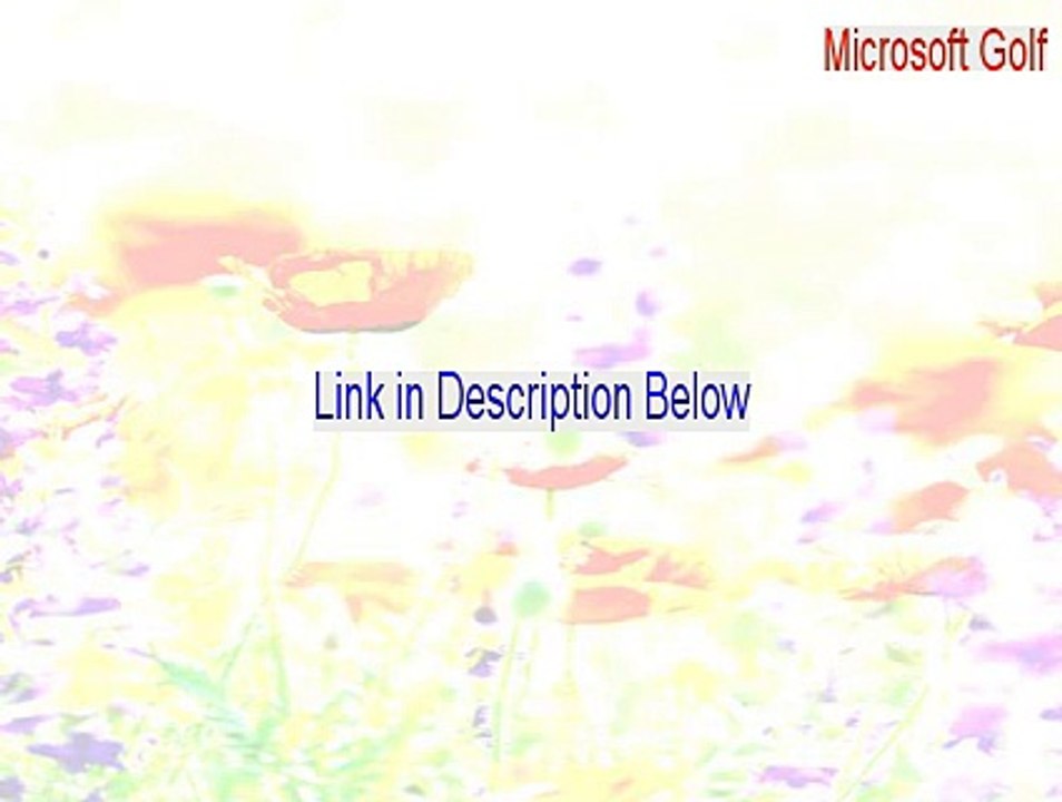 Microsoft Golf Free Download (Instant Download 2015)