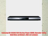 Samsung BD-C6600/EDC Blu Ray Player (HDMI Upscaler 1080p DivX Ultra-zertifiziert USB 2.0) schwarz