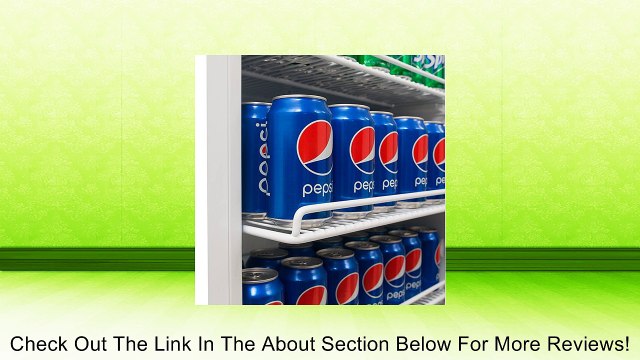 EdgeStar 14 Cu. Ft. Built-In Commercial Beverage Merchandiser - White and Stainless Steel Review