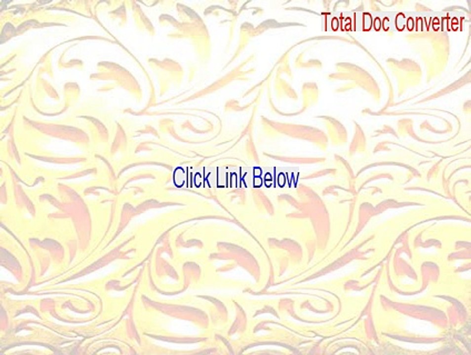 Total Doc Converter Download Free (Instant Download)