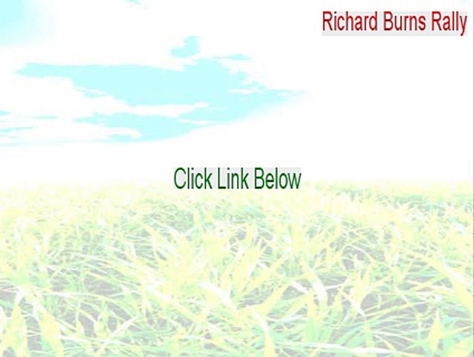 Richard Burns Rally Crack - Free Download