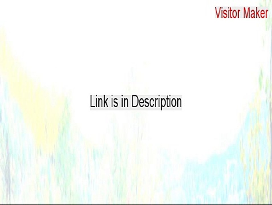 Visitor Maker Full (Download Here 2015)