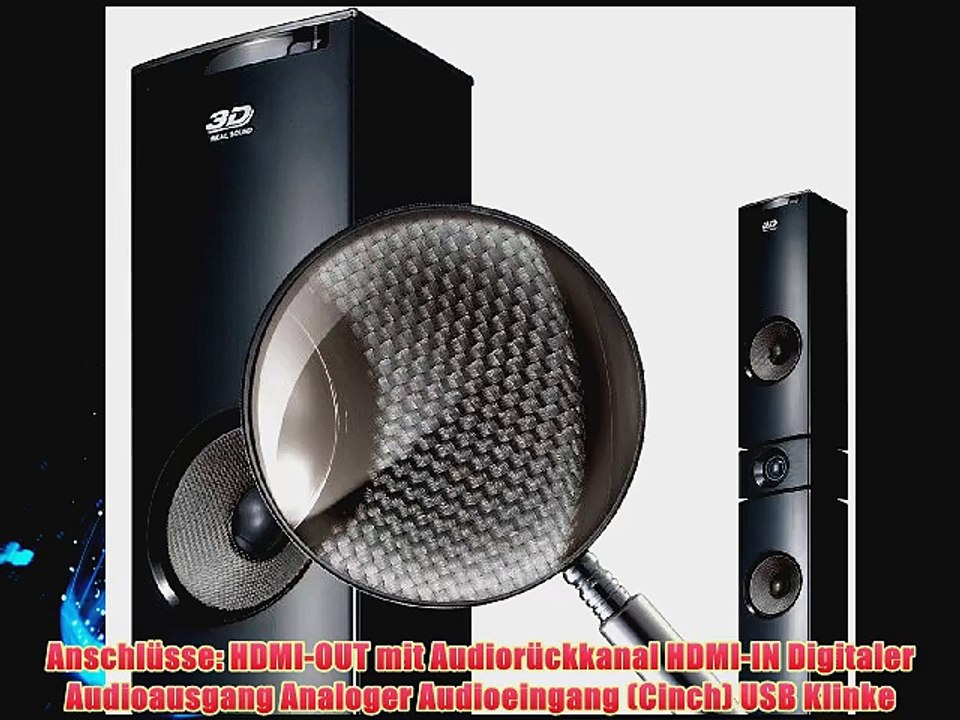 LG BH7430PB 3D Blu-Ray 5.1 Heimkinosystem (HDMI) schwarz