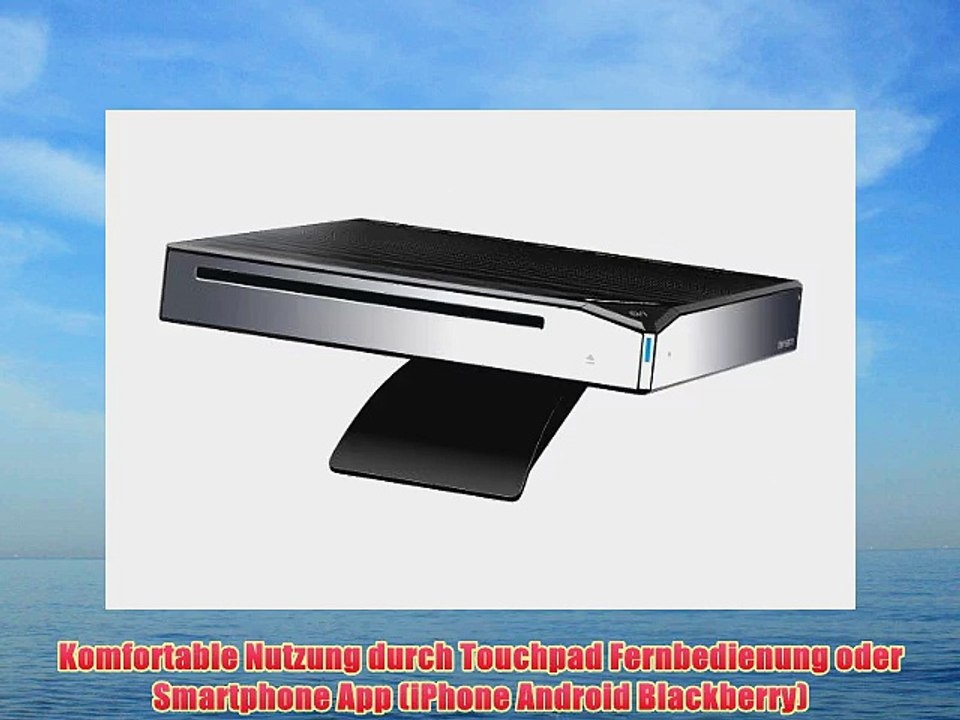 Panasonic DMP-BBT01EG 3D Blu-ray-Player (Slot-In 2D/3D Touchpad Fernbedienung Smartphone App